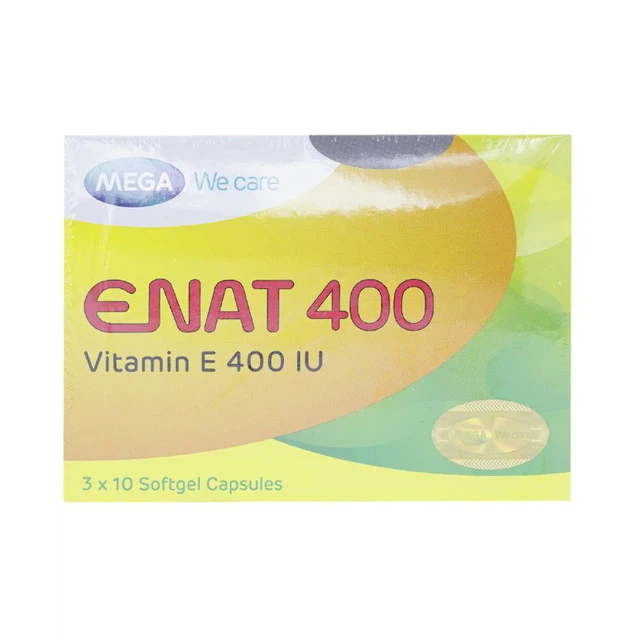Thuốc Enat 400 MEGA We care điều trị và dự phòng tình trạng thiếu Vitamin E