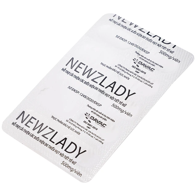 Viên uống Newzlady Davac hỗ trợ tăng cường nội tiết tố nữ (3 vỉ x 10 viên)