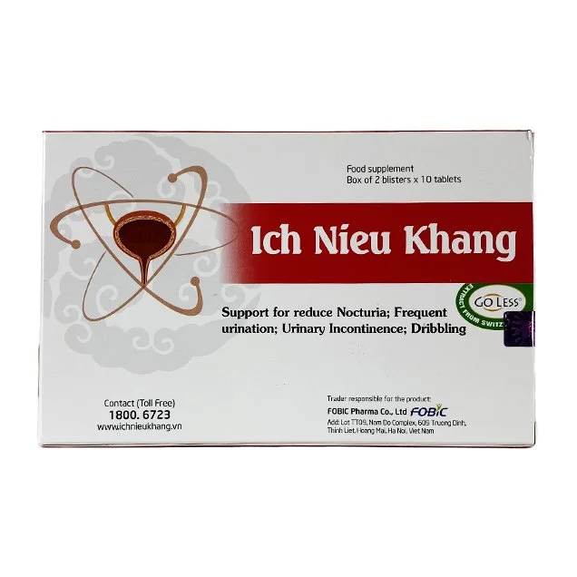 Ích Niệu Khang hỗ trợ giảm tiểu đêm