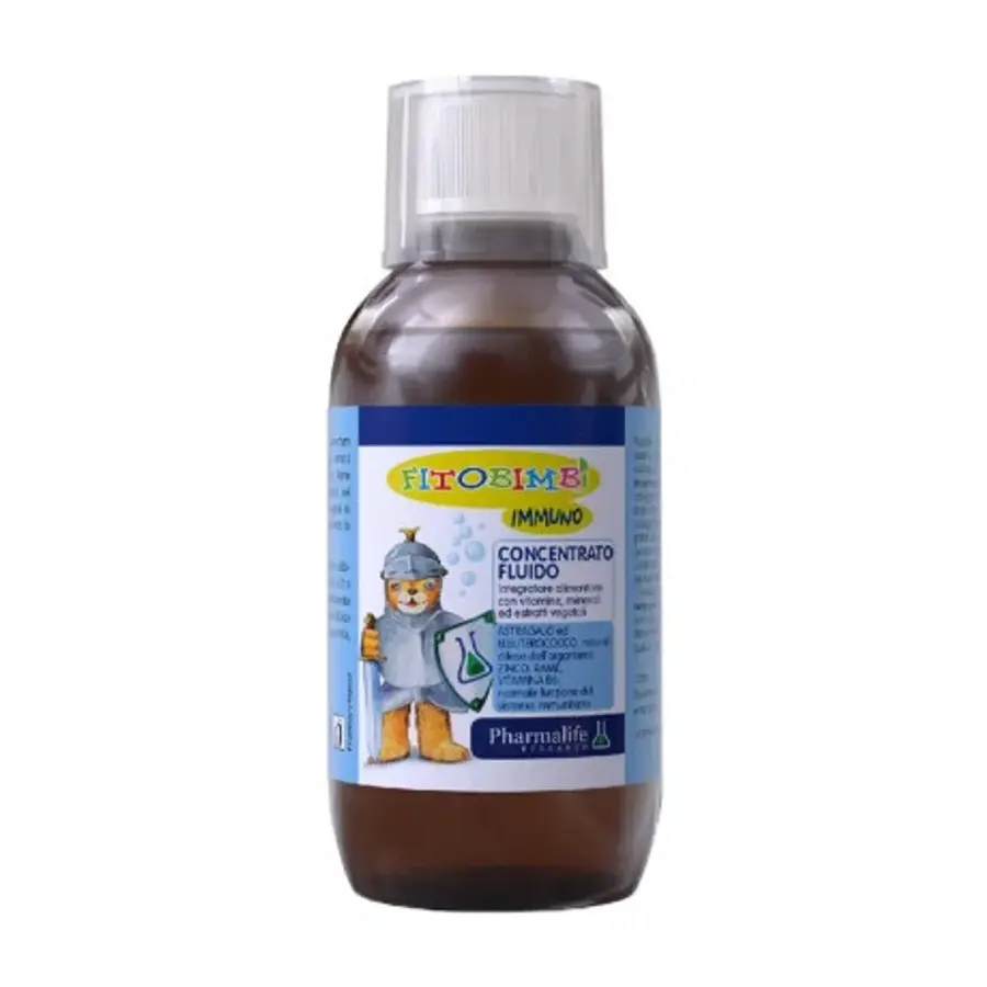 Siro Fitobimbi Immuno Concentrato Fluido bổ sung vitamin, khoáng chất cho cơ thể (200ml)
