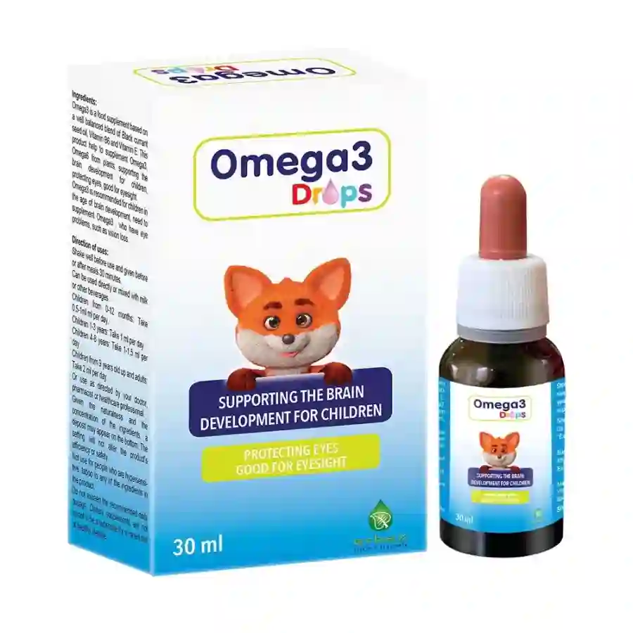 Omega 3 Drops Erbex - Hỗ trợ phát triển não bộ & thị lực cho trẻ