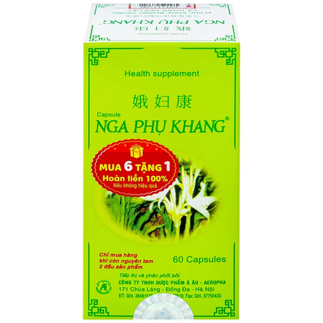 Nga Phụ Khang-hỗ trợ giảm sự tiến triển của u nang buồng trứng