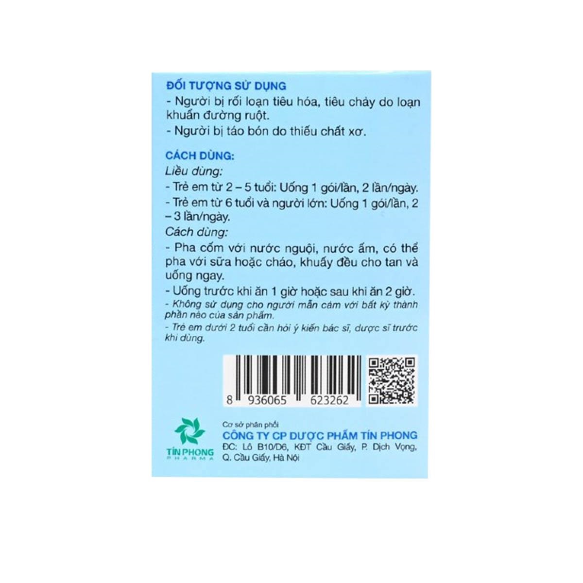 Inbifos New hỗ Trợ Tăng Cường Tiêu Hóa (Hộp 20 Gói)