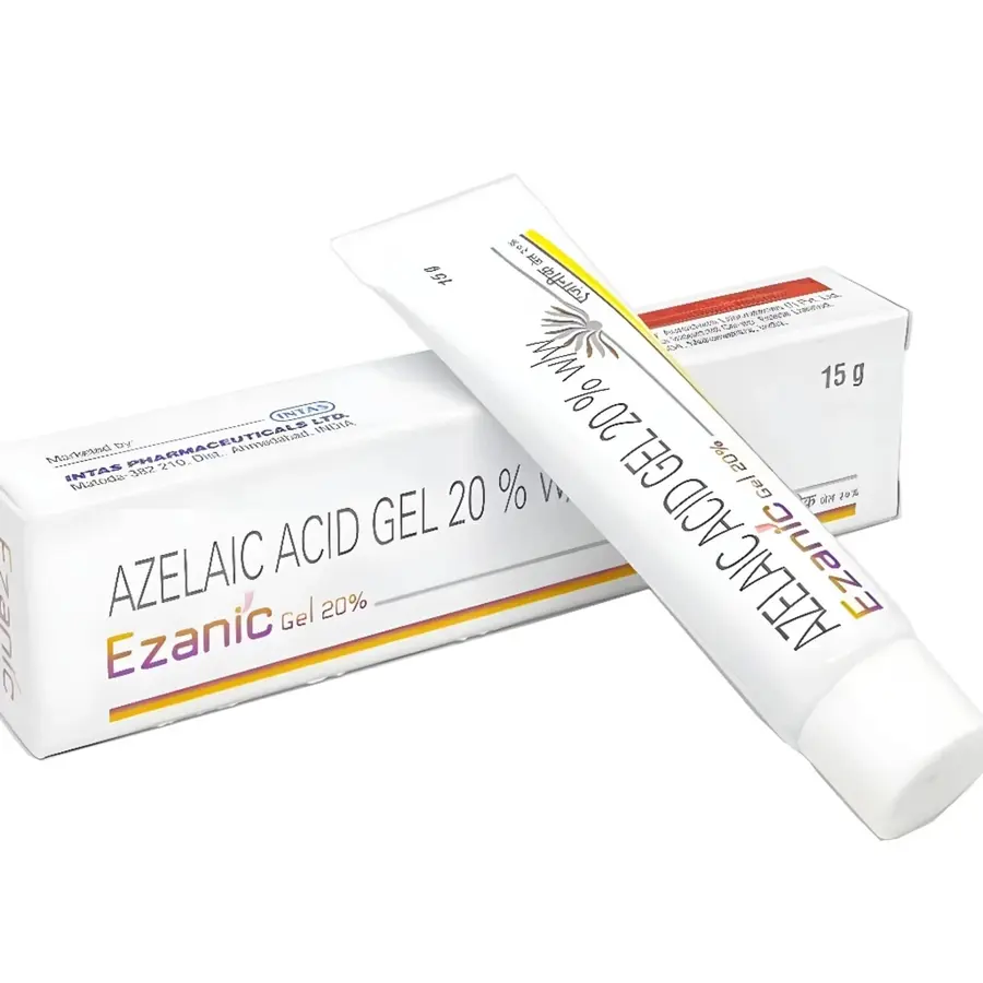 Gel Trị Mụn Giảm Thâm Ezanic Gel 20% Azelaic Acid 15g