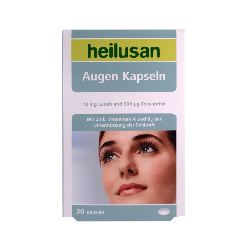 Bổ sung dưỡng chất cho mắt Heilusan Augen Kapseln hộp 1 vỉ x 30 viên