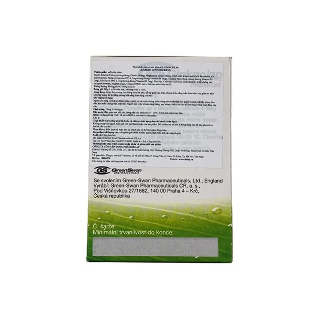 Viên uống bổ não GS Ginkgolap