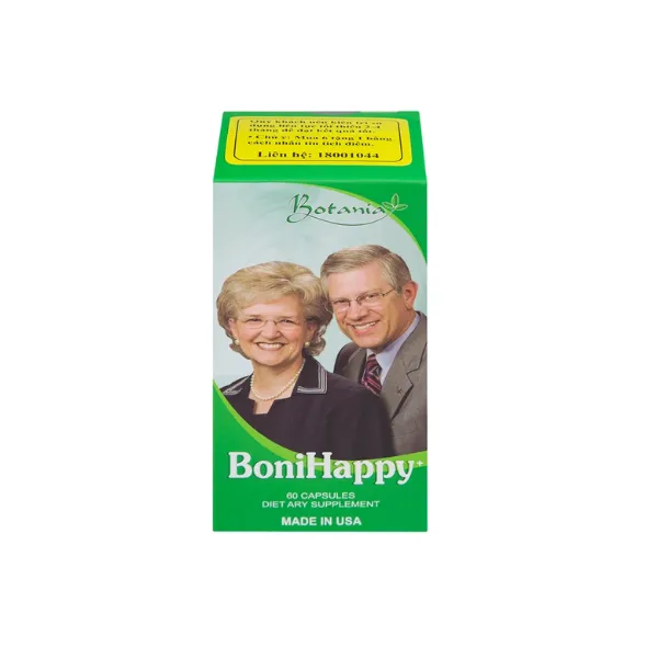 Viên uống BoniHappy Botania hỗ trợ điều trị mất ngủ, cải thiện và phục hồi sức khỏe
