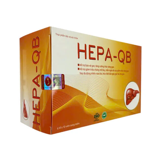 Hepa QB – Hỗ trợ giúp bổ gan, giải độc gan và bảo vệ gan