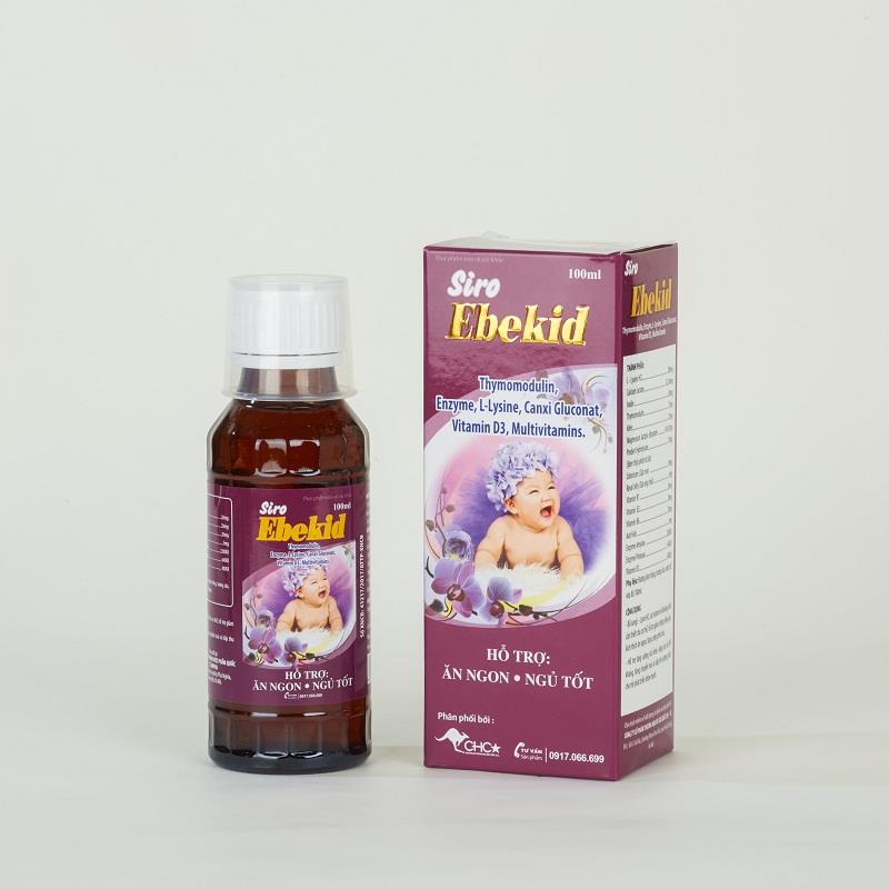 Siro Ăn ngon Ebekid-CHC Úc- Lọ 100ml