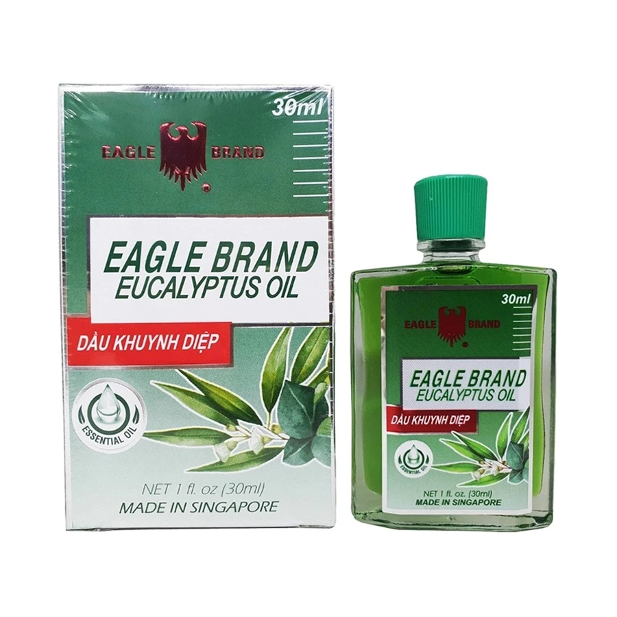 Dầu khuynh diệp con Ó Singapore Eagle Brand Eucalyptus Oil