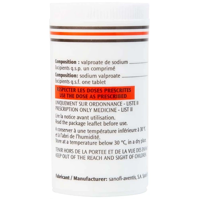 Depakine 200mg- điều trị động kinh, rối loạn lưỡng cực