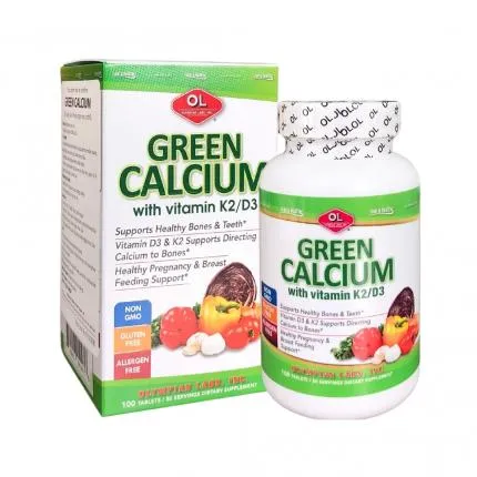 Green Calcium (100 viên) - Bổ sung Canxi hữu cơ cho mọi lứa tuổi