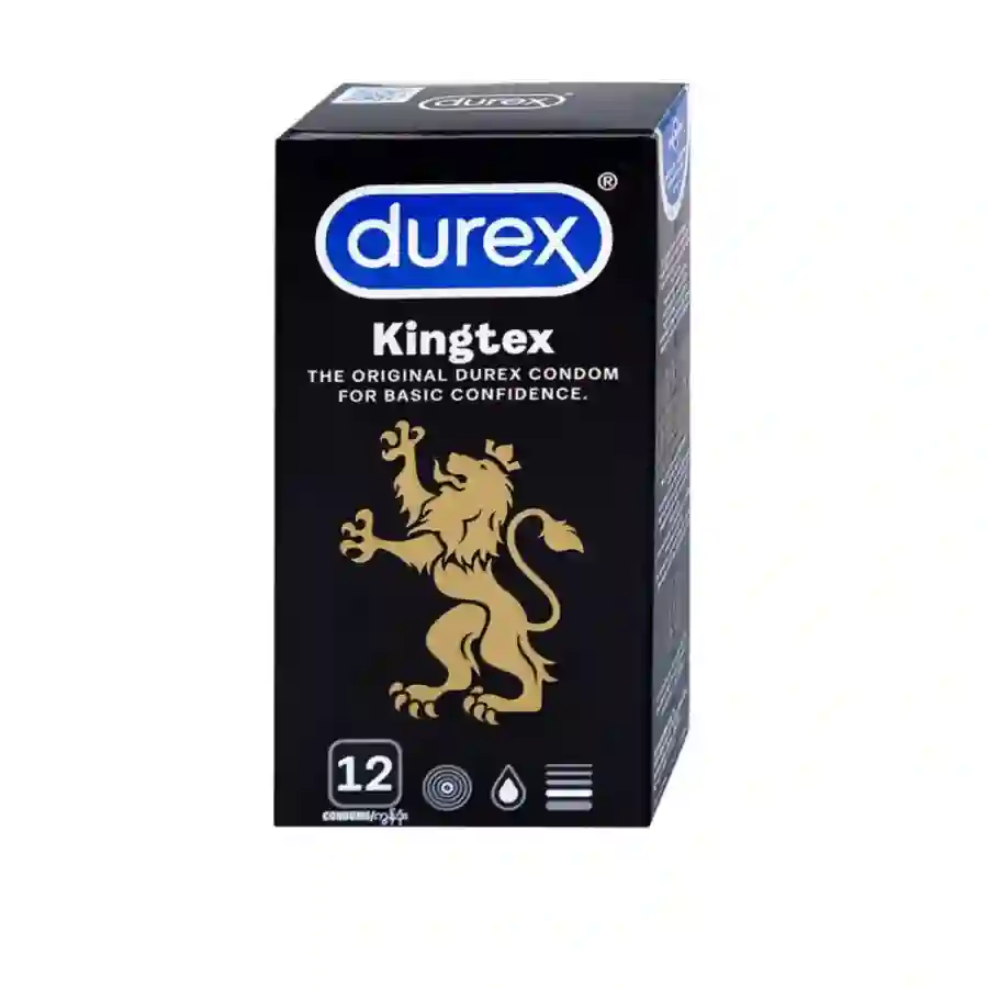 Bao cao su Durex Kingtex ôm sát, vừa vặn (49mm - 12 cái)