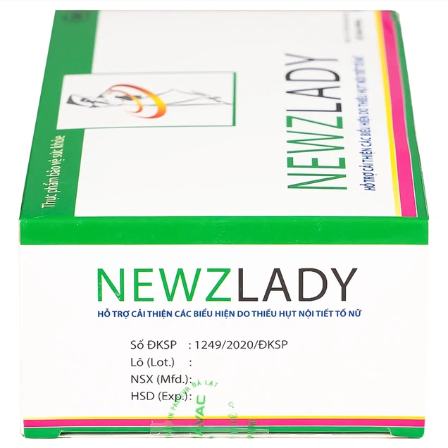 Viên uống Newzlady Davac hỗ trợ tăng cường nội tiết tố nữ (3 vỉ x 10 viên)