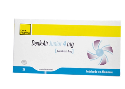 Thuốc Denk-Air Junior 4mg Denk Pharma điều trị hen suyễn (2 vỉ x 14 viên)