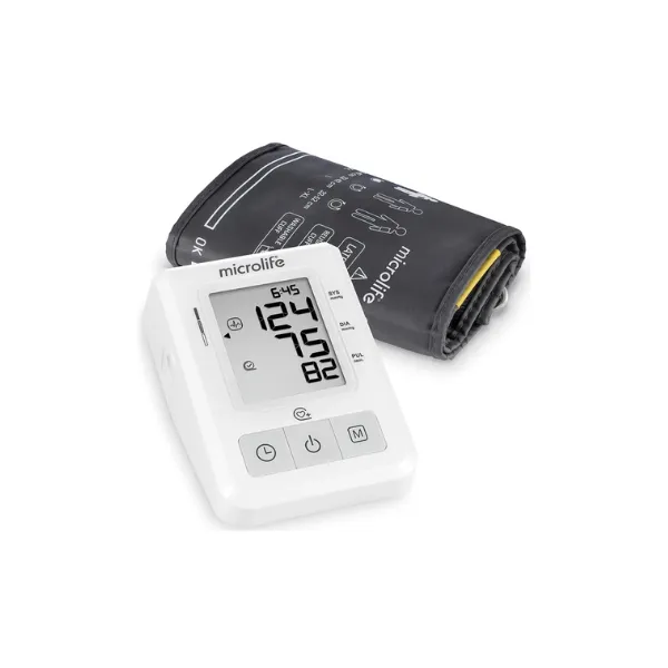 Máy đo huyết áp bắp tay Microlife B2 Basic thế hệ mới cho độ chính xác cao, dễ sử dụng