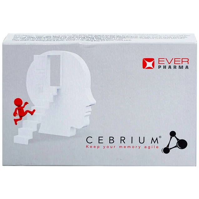 Viên uống Cebrium Ever Pharma hỗ trợ tăng khả năng tập trung, cải thiện trí nhớ