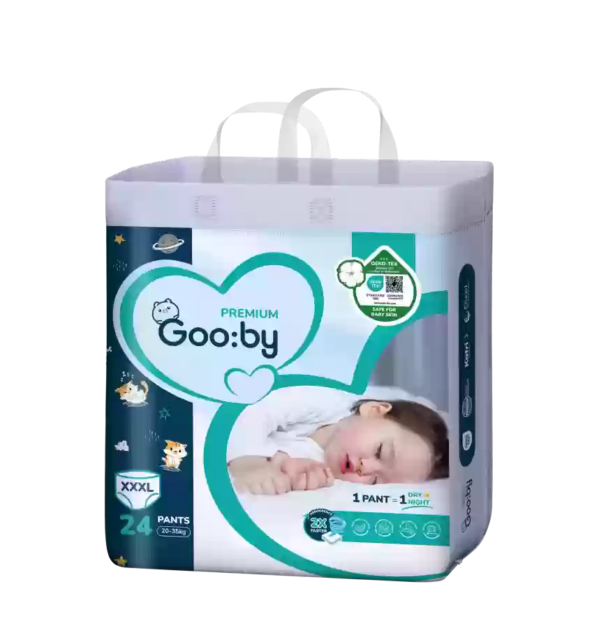  Bỉm quần đêm Gooby Premium Size 3XL 20-35kg