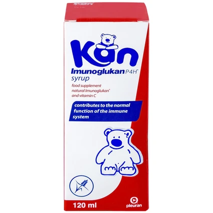 Siro KAN Imunoglukan P4H hỗ trợ tăng đề kháng cho trẻ (Chai 120ml)