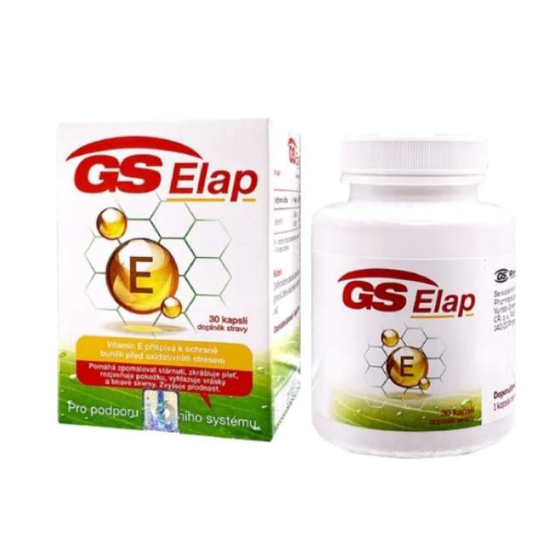 Viên uống bổ sung vitamin E GS Elap làm đẹp da