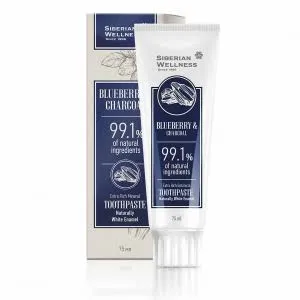 Kem đánh răng Siberian Blueberry & Charcoal 99.1% - tube 75ml