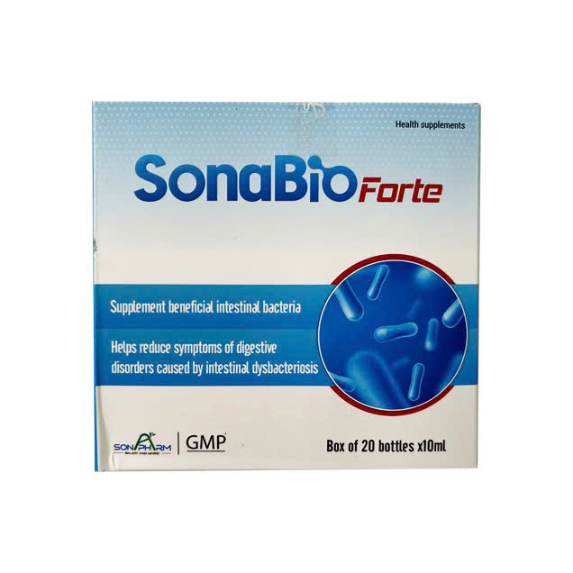 Men vi sinh SonaBio Forte – Bổ sung lợi khuẩn đường ruột