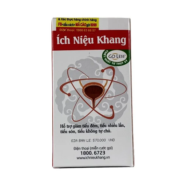 Ích Niệu Khang hỗ trợ giảm tiểu đêm
