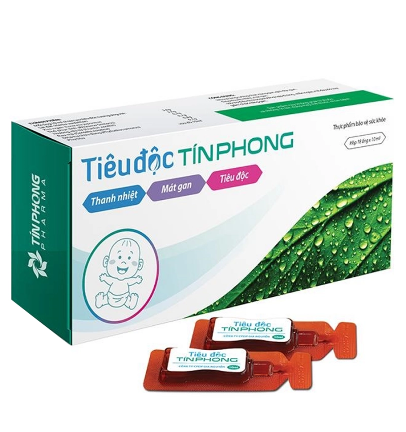 Dung dịch tiêu độc Tín Phong giảm nóng trong, rôm sẩy, mẩn ngứa