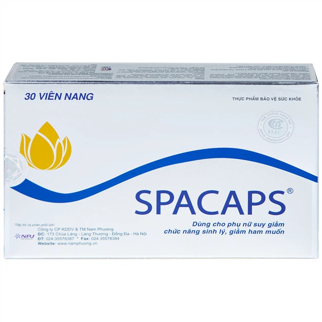 Viên uống Spacaps IMC giúp bổ huyết, tăng nội tiết tố nữ 