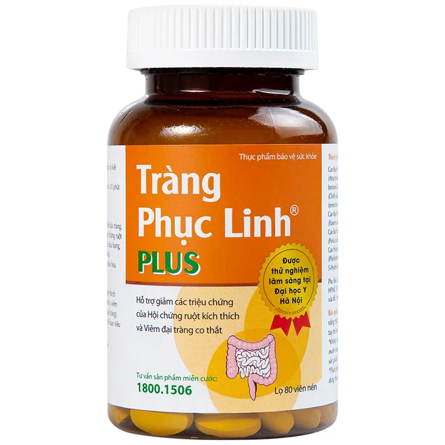Viên uống Tràng Phục Linh Plus hỗ trợ giảm hội chứng ruột kích thích