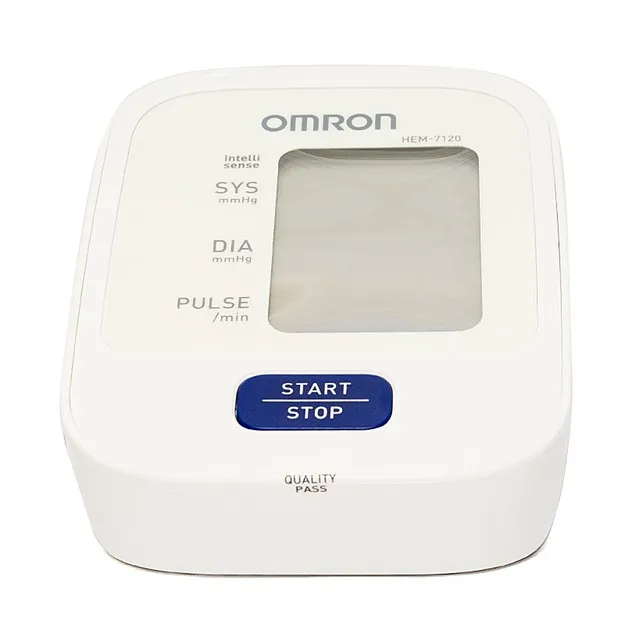 Máy đo huyết áp bắp tay tự động Omron HEM-7120 lưu 1 kết quả đo gần nhất
