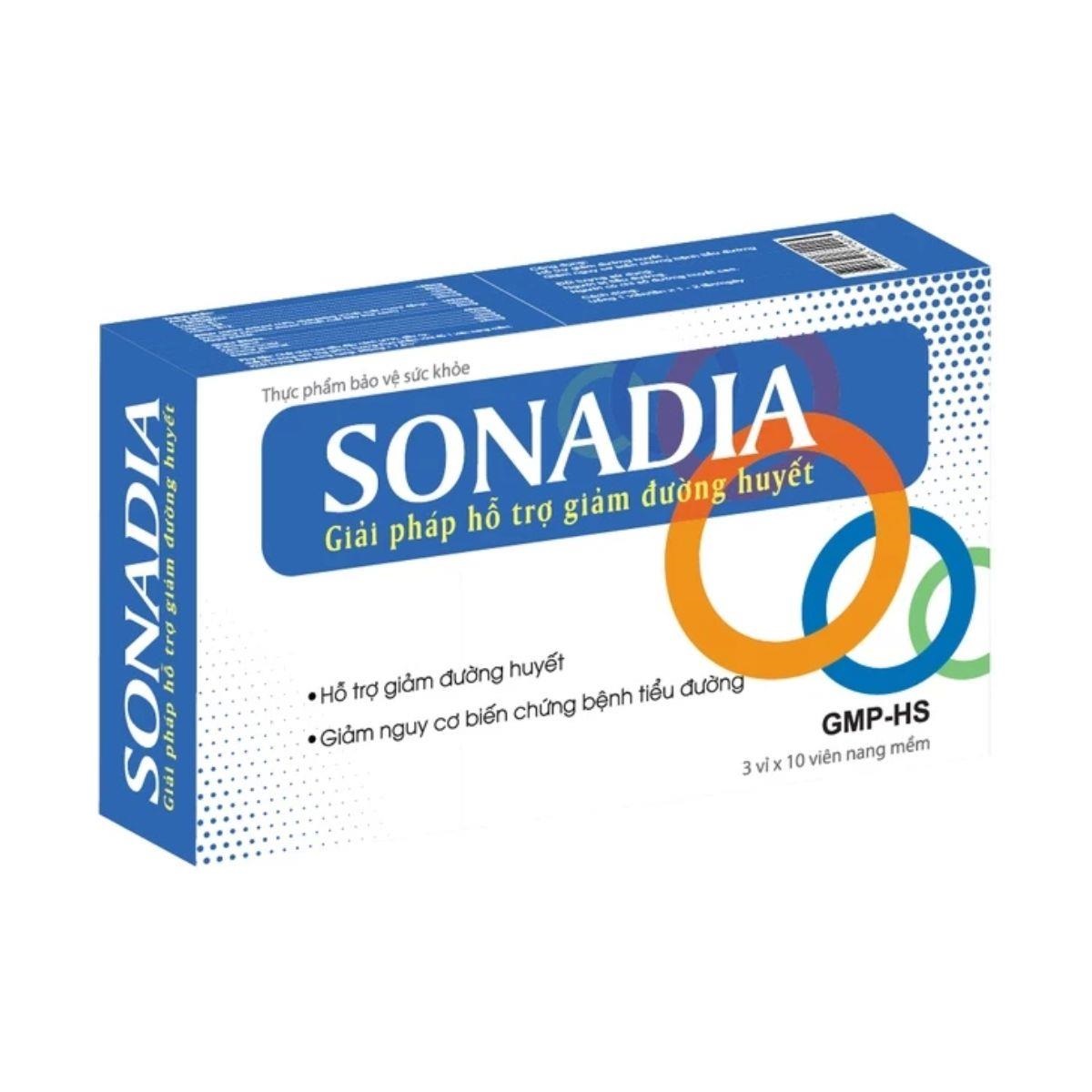 Viên uống Sonadia hỗ trợ giảm nguy cơ biến chứng bệnh tiểu đường