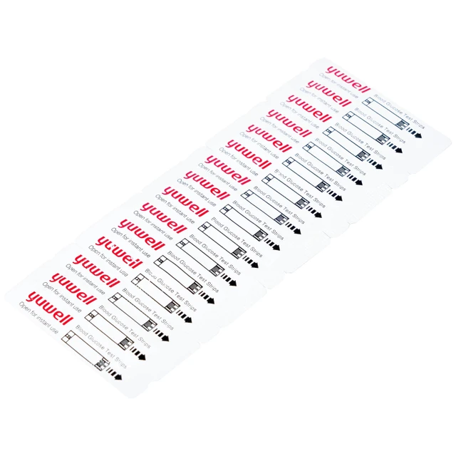 Que thử đường huyết Yuwell Y330 (hộp 50 que)