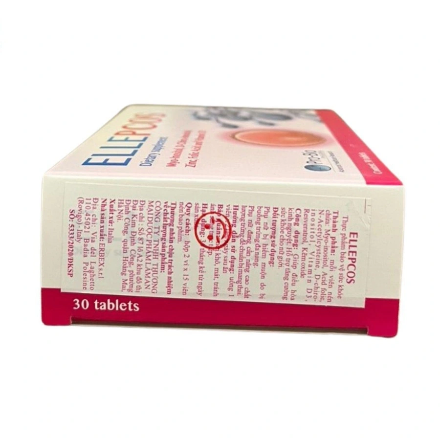 Ellepcos Bổ Trứng, Ổn Định Kinh Nguyệt, Hỗ Trợ Mang Thai