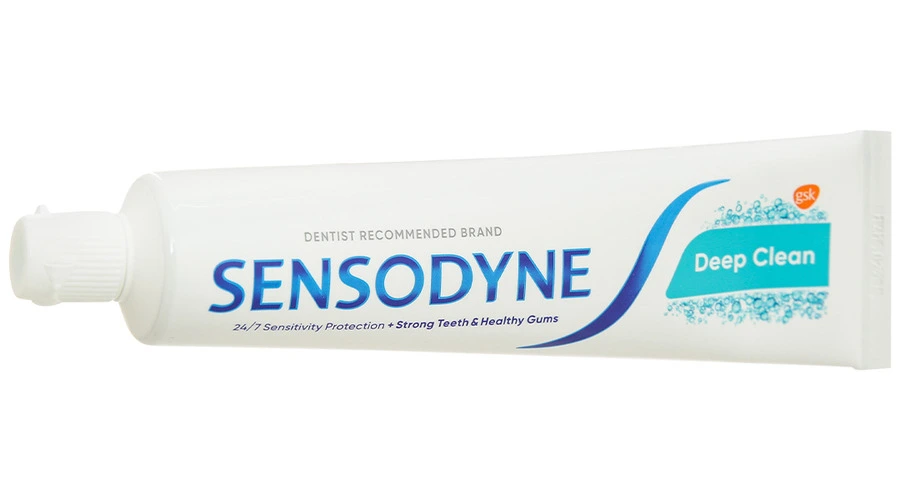 Kem đánh răng Sensodyne Deep Clean giảm ê buốt răng tuýp 100g