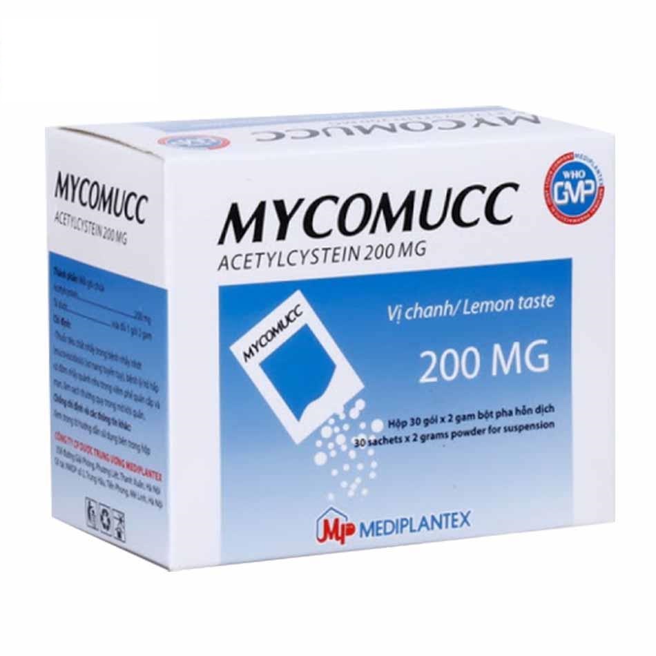 Thuốc trị ho  long đờm MYCOMUCC