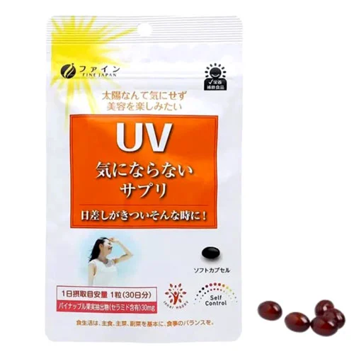 Viên uống chống nắng UV Care Plus, hỗ trợ chống nắng, giảm tác hại của tia UV
