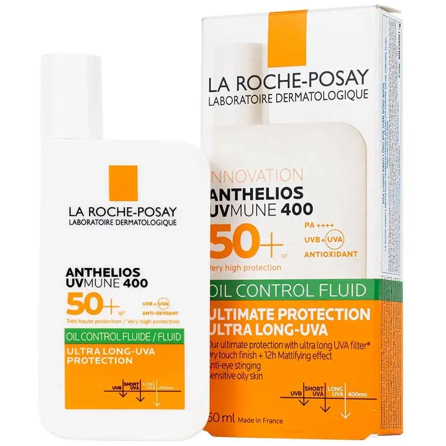Sữa chống nắng La Roche-Posay Anthelios UVMune 400 Invisible Fluide chai 50ml