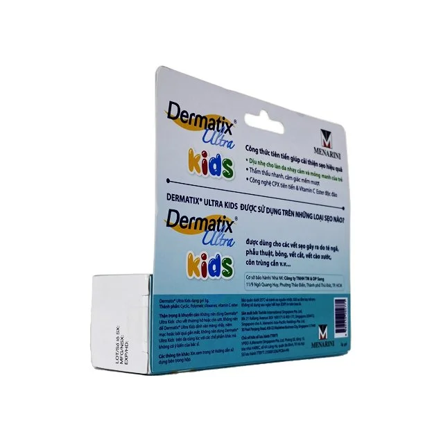 Gel Dermatix Ultra Kids trị sẹo cho bé tuýp 5g