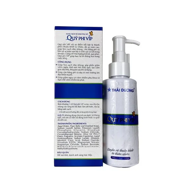 Dung dịch vệ sinh Thái Dương Quý Phi VIP 120ml