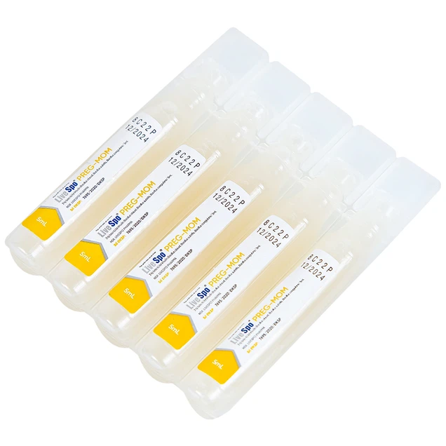 LiveSpo Preg Mom- Bào Tử Lợi Khuẩn Cho Mẹ Và Bé - Hết Lo Táo Bón Biếng Ăn