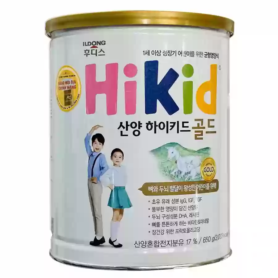  Sữa Hikid Hàn Quốc giúp bé phát triển Chiều cao, Cân nặng (1 tuổi trở lên)