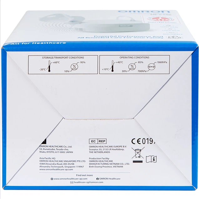 Máy khí rung NE C106 phòng và điều trị bệnh về đường hô hấp