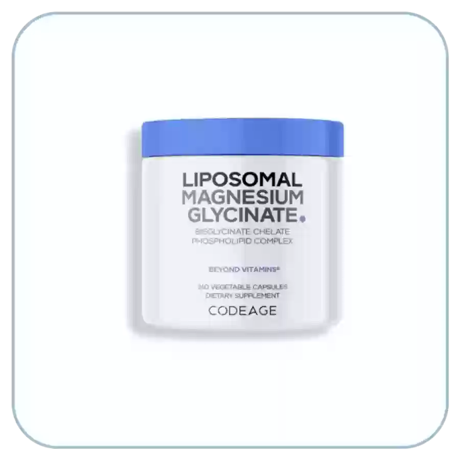 Liposomal Magnesium Glycinate Codeage - Viên Uống Bổ Sung Magie, Hỗ Trợ Cải Thiện Giấc Ngủ