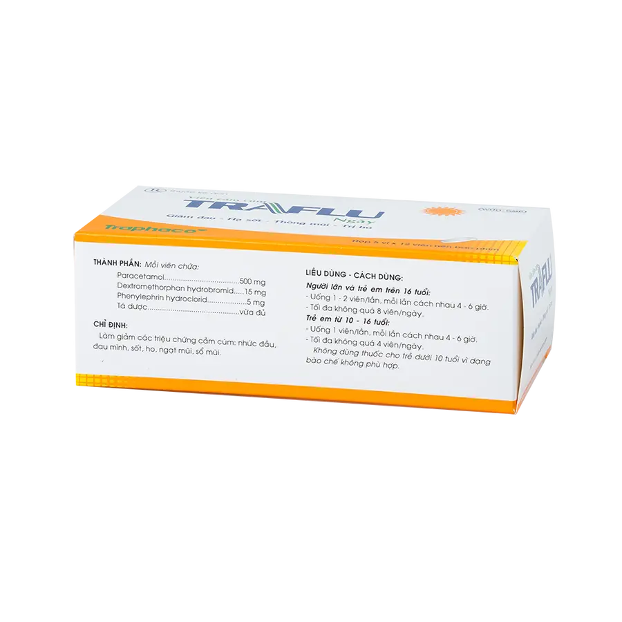 Viên cảm cúm Traflu Ngày-Traphaco