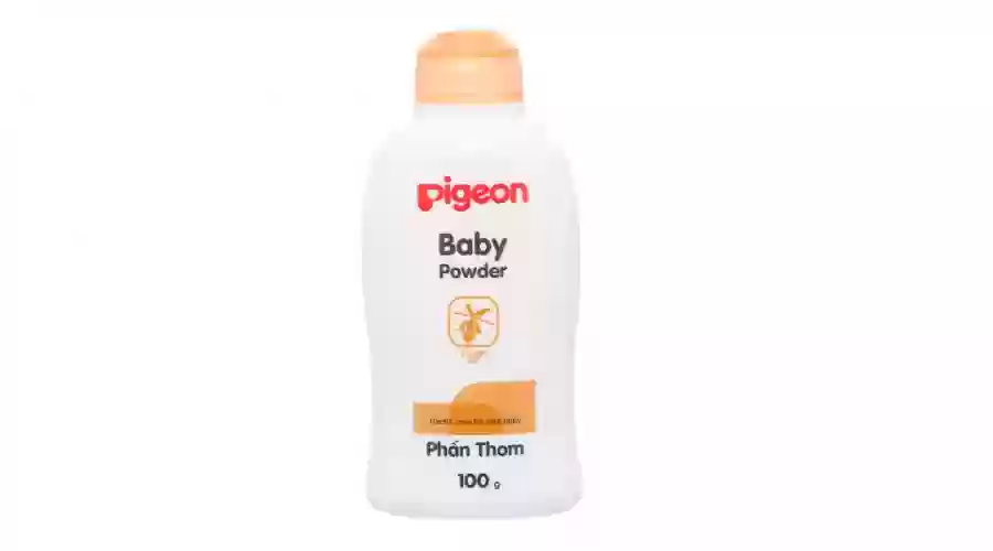 Phấn thơm Pigeon Baby Powder bảo vệ làn da bé khỏi ngứa và mẩn đỏ chai 100g