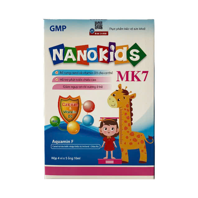 NanoKids MK7 - Giúp bổ sung vitamin và khoáng chất cho cơ thể