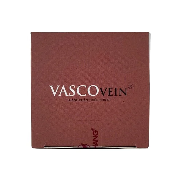 Vascovein hỗ trợ giảm triệu chứng suy giãn tĩnh mạch hộp 30 viên