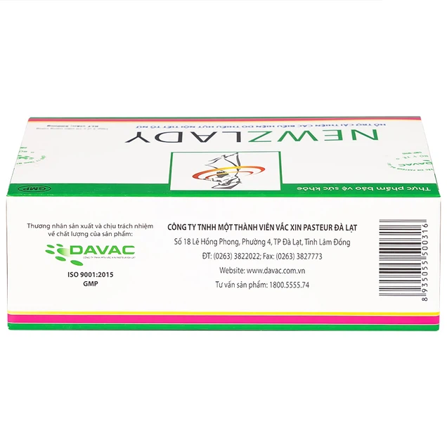 Viên uống Newzlady Davac hỗ trợ tăng cường nội tiết tố nữ (3 vỉ x 10 viên)