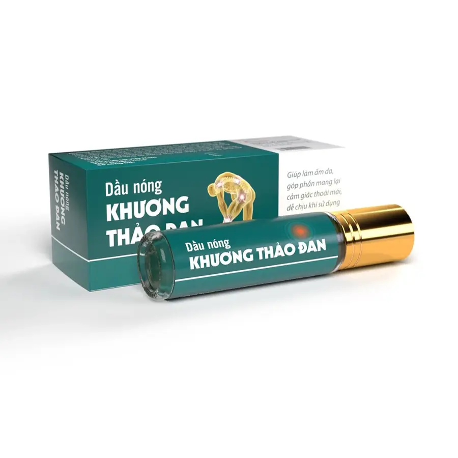 Dầu nóng Khương Thảo Đan - Hỗ trợ giảm đau nhức xương khớp